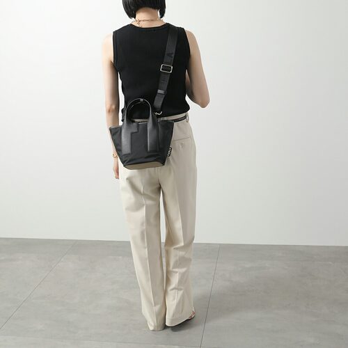 日本直邮Furla PIUMA 手提包小号WB01270 BX3050女士皮革尼龙手提 - 图3