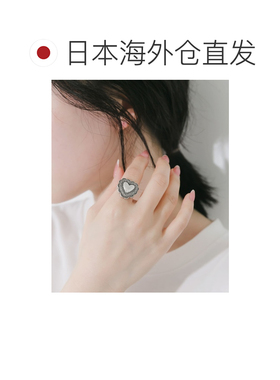 日本直邮SMELLY 女士 复古风心形康乔戒指 SM261302244031