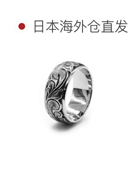 1h可退 日本直邮LION HEART宽版夏威夷风雕花戒指 网店限定款 适
