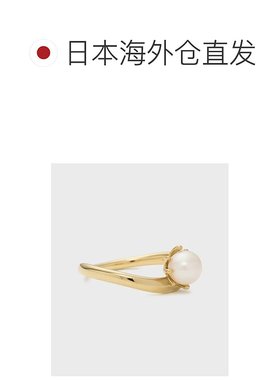 1h可退 日本直邮NOJESS女士金色珍珠戒指 30241111009