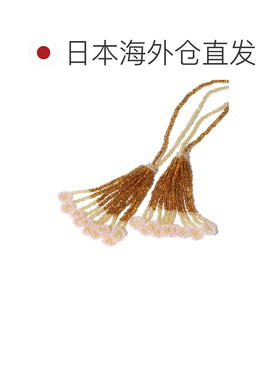 1h可退 日本直邮Pura Utz 女士 全玻璃珠手工编织项链 多种戴法可