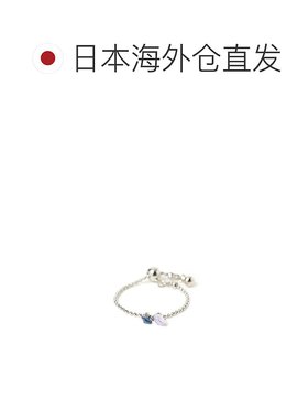1h可退 日本直邮Ray BEAMS 女士 双石滑动戒指 61441939058配饰