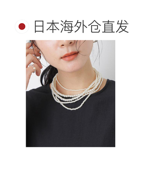 日本直邮NANO universe 仿珍珠多用三连项链