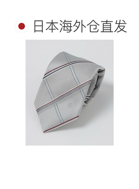 日本直邮Burberry BLACK LABEL CRESTBRIDGE 重点图案格纹领带