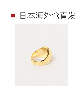 1h可退 日本直邮BEAMS 男士金镶银925圆形戒指 11420225023