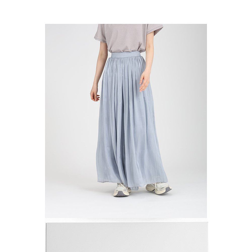 1h可退 日本直邮fifth 女士亮丝雪纺阔腿裙裤 ES25S0346休闲裤 - 图3