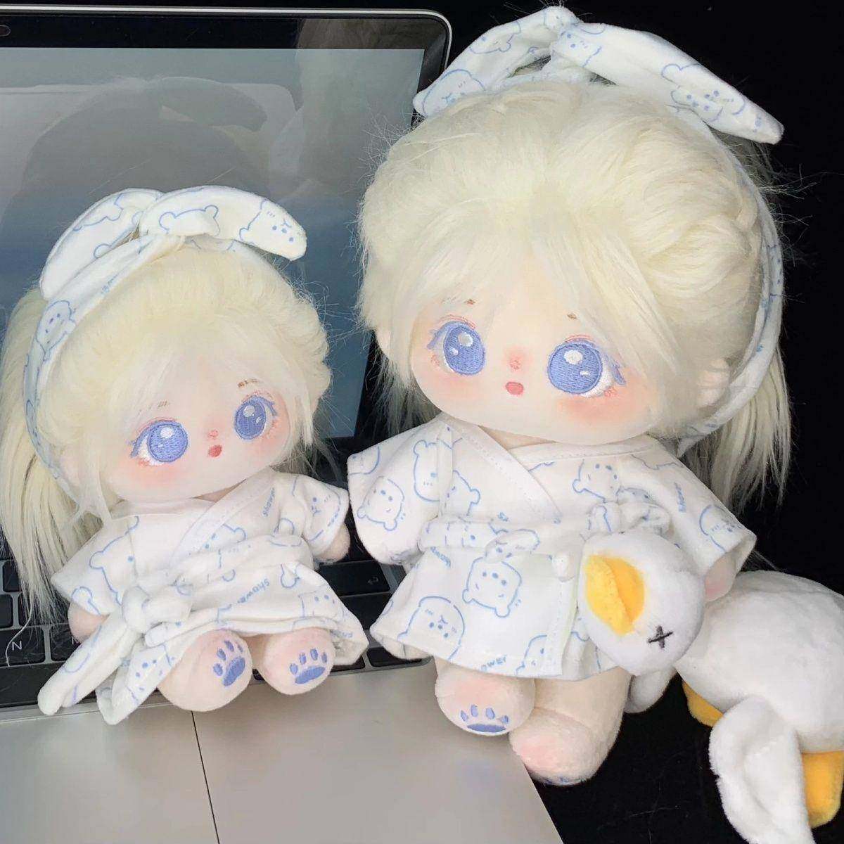 棉花娃娃睡衣20厘米娃衣睡袍套装浴袍家居服玩偶服装无属性现货,淘宝优惠券,粉丝福利购,淘宝优惠卷