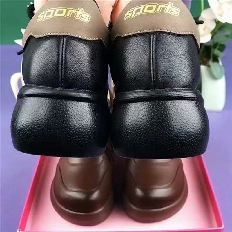 厚底松糕鞋女20i24新款真皮复古系带小皮鞋女休闲百搭头层牛皮单,淘宝优惠券,粉丝福利购,淘宝优惠卷