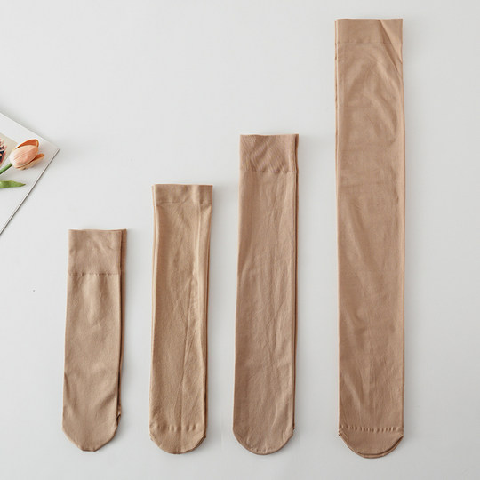 Chaussettes mollet invisibles et respirantes au toucher nu pour le printemps, l'automne et l'été