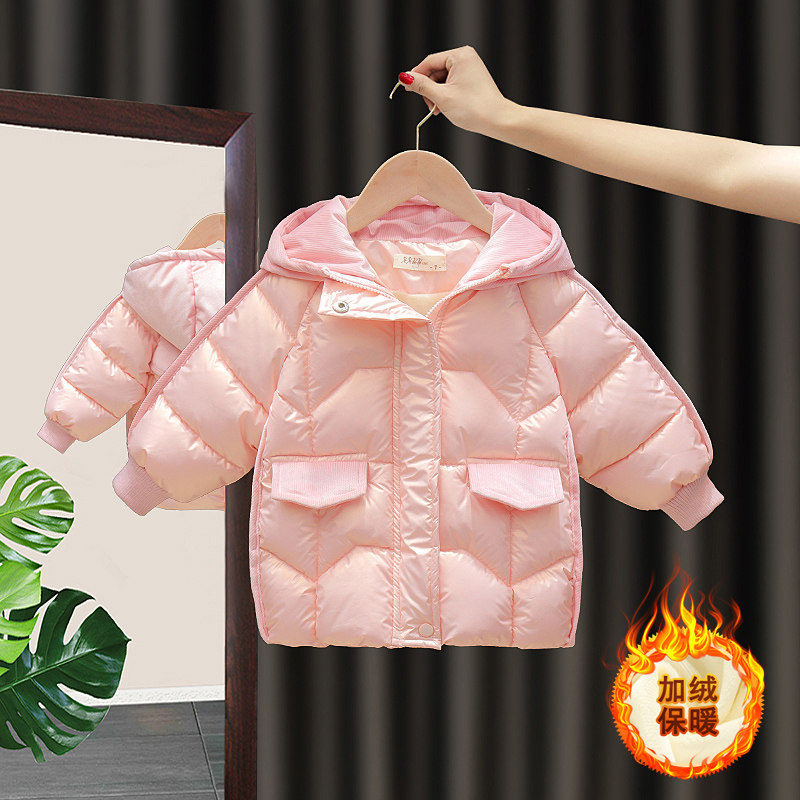 外套婴幼儿童洋气1一5岁加绒棉袄 萌仔妞棉袄/棉服