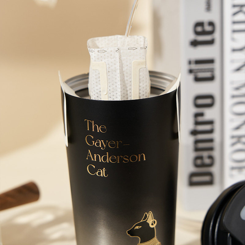 物兮物x大英博物馆安德森猫便携咖啡保冷保温杯男生水杯生日礼物,淘宝优惠券,粉丝福利购,淘宝优惠卷