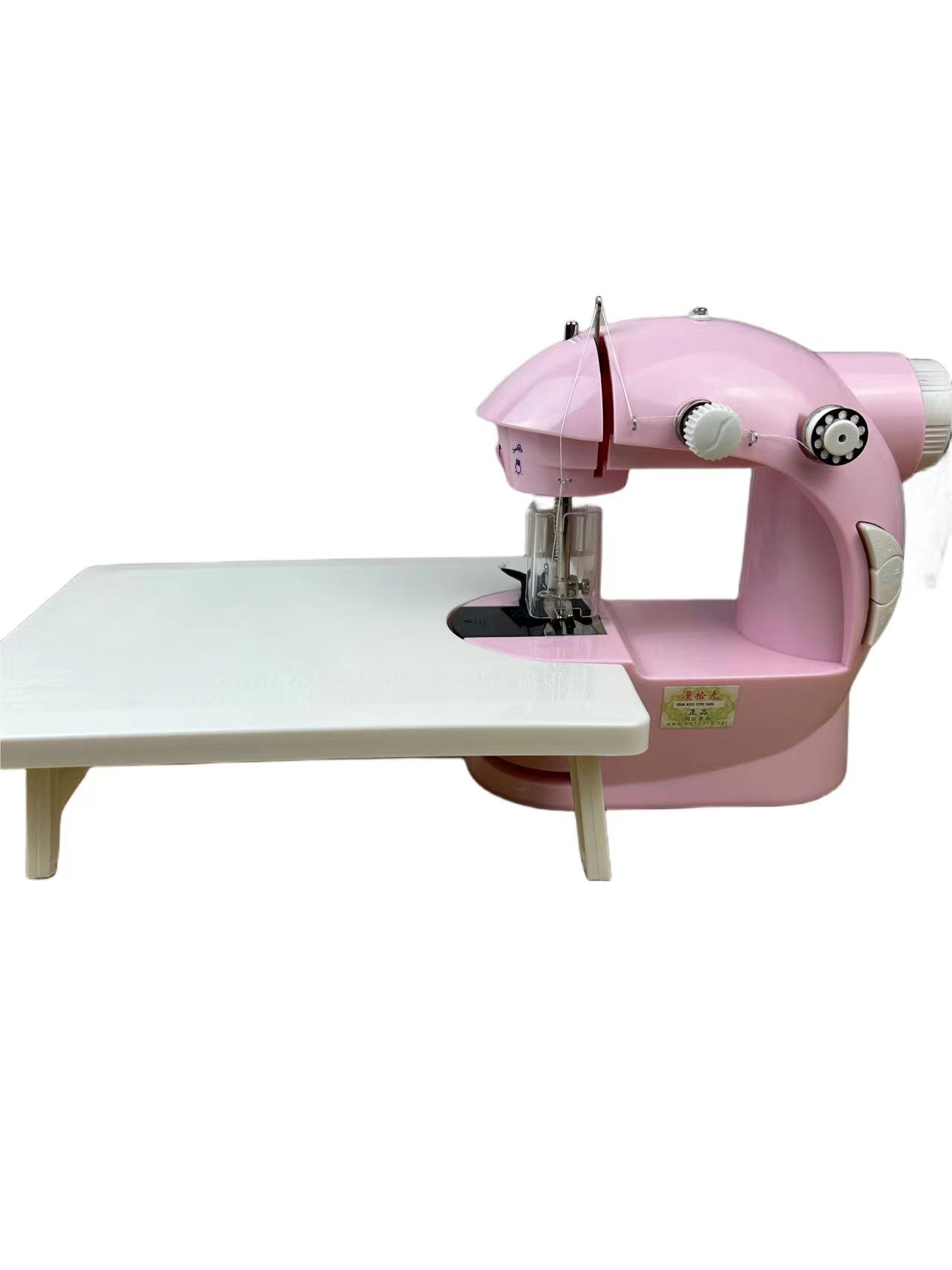 漫拾光家用小型迷你缝纫机家用全自动裁缝补衣机简易便携式缝补机-图3