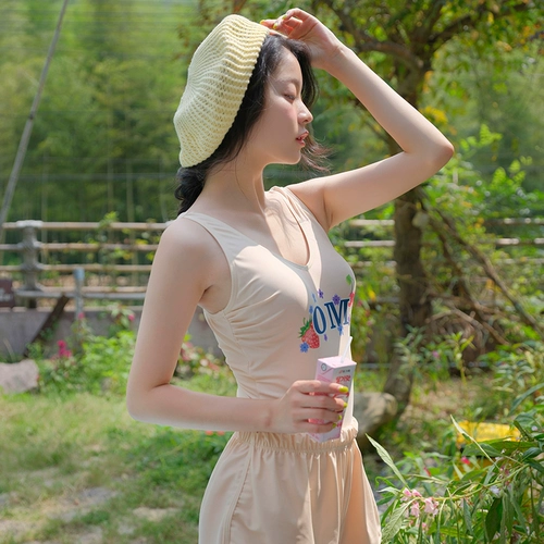 Брендовый раздельный приталенный купальник, средство для принятия ванны, Южная Корея