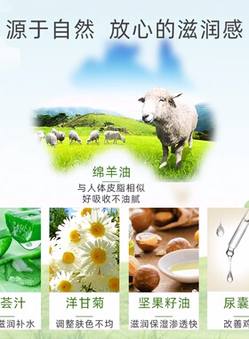 澳洲OPPERT澳佩尔润体乳多效保湿绵羊油润体乳身体乳 500g正品