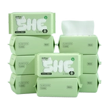 Влажные салфетки для умывания, одноразовое средство для снятия макияжа для лица, очищающее молочко, полотенце, увеличенная толщина