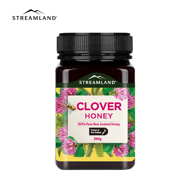 Streamland新溪岛天然三叶草花蜜500g新西兰本土进口蜂蜜honey-图3