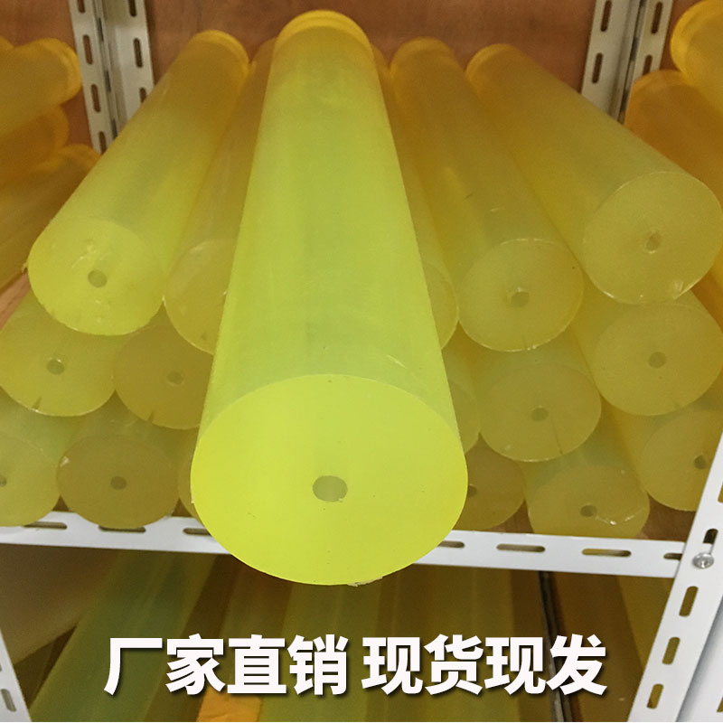 聚氨酯空心棒 PU胶棒牛筋棒优力胶棒空心棒模具弹力橡胶棒-图2