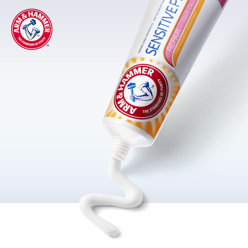 艾禾美原装进口专效舒敏小苏打牙膏 艾禾美牙膏