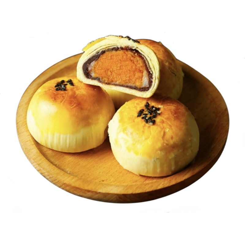 山姆蛋黄酥零食休闲食品小吃海鸭咸蛋黄雪媚娘660g传统早餐糕点心 - 图3