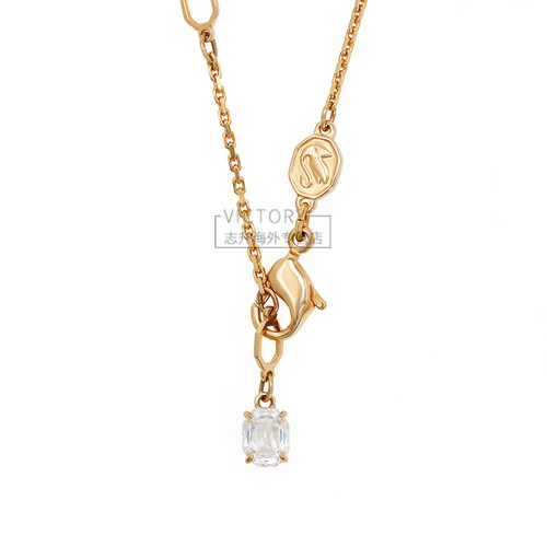 Swarovski/施华洛世奇正品玫瑰金色龙爪个性项链5675826 - 图1