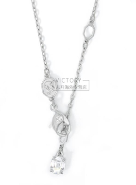 施华洛世奇白钻天鹅项链