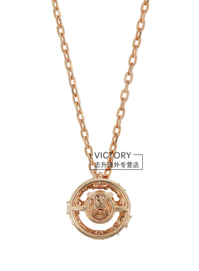 Swarovski/施华洛世奇2026新品粉钻跳动的心女士锁骨项链5744244