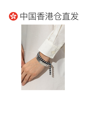 香港直邮MM6 MAISON MARGIELA 男士手链手镯 SM6UY0支付后1h可退