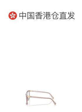 1h可退 香港直邮Miu Miu 缪缪 女士 徽标平光镜 MU08XV beige米色