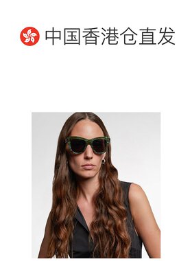 1h可退 香港直邮LOEWE 罗意威 女士 Anagram 猫眼太阳眼镜