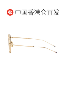 1h可退 香港直邮Thom Browne 汤姆 布朗 男士 金色 Titanium Roun