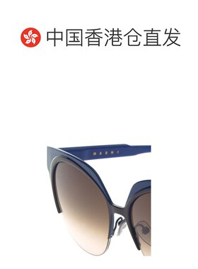 香港直邮Marni 徽标太阳镜 CURVE ME101S配饰