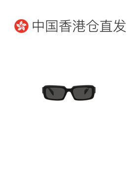 香港直邮PRADA 男士太阳镜 PR27ZS16K08Z CO 黑色 徽标太阳镜