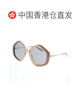 1h可退 香港直邮CHLOÉ 女士眼镜 CH0061S002 SS2025 白色 CH0061S