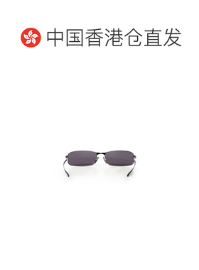 1h可退 香港直邮Balenciaga 矩形框太阳镜 858891T005