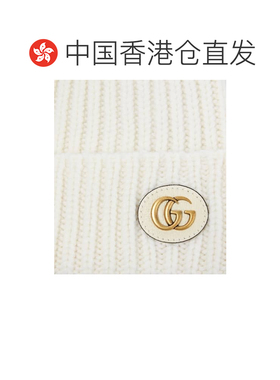 香港直邮 Gucci 古驰 女士 羊毛羊绒皮革饰边小便【付后1h可退】