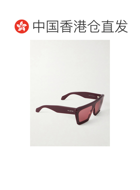 香港直邮alaia 女士 D形框醋纤太阳眼镜 AA0104S003
