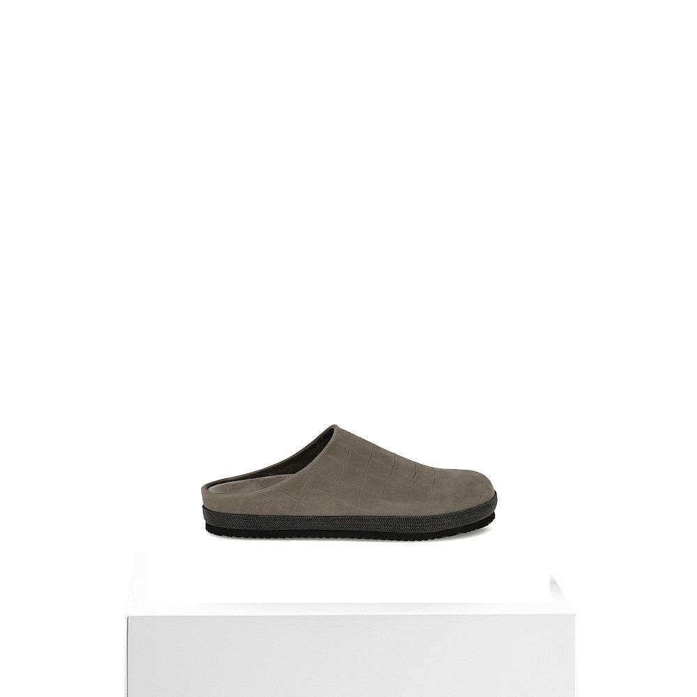 香港直邮Brunello Cucinelli 布内罗 古奇拉利 女士 圆头穆勒鞋 M - 图3