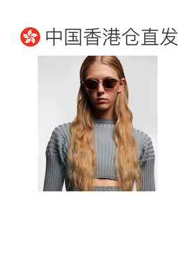 1h可退 香港直邮LOEWE 罗意威 女士 Anagram 猫眼太阳眼镜