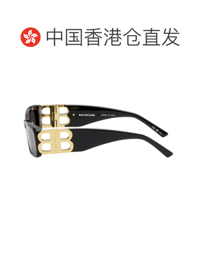 香港直邮Balenciaga 巴黎世家 男士 黑色 Dynasty Rectangle 太阳