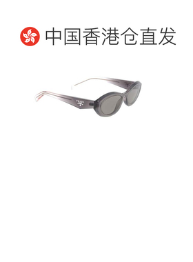 香港直邮PRADA 女士眼镜 PR26ZS20F80Q CO 灰色 全框太阳镜