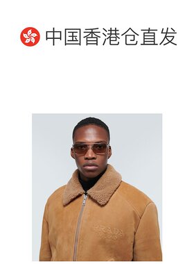 香港直邮Prada 普拉达 男士 A52S 矩形太阳眼镜 metal金属色 舒适