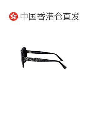 香港直邮Jimmy Choo 周仰杰 女士 黑色渐变亮片醋纤太阳眼镜 0JC5