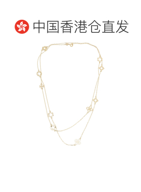香港直邮TORY BURCH 女士项链 157985720 SS2026 黄色 几何形状长