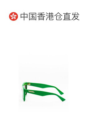 香港直邮Bottega Veneta 葆蝶家 男士 绿色徽标太阳镜 BV1121S