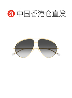 1h可退 香港直邮Gucci 古驰 女士 Eyewear 飞行员镜框太阳镜 GG16
