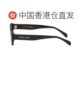 1h可退 香港直邮ANINE BING 女士 黑色 Nice 太阳镜 black黑色 舒