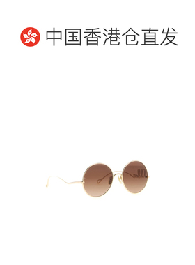 1h可退 香港直邮Chloe 蔻依 女士 CH0372S 001 56/19/140 金色棕