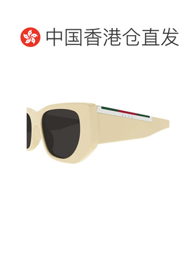 香港直邮Gucci 古驰 女士 GG1959S col. 004 乳白色太阳眼镜 GG19