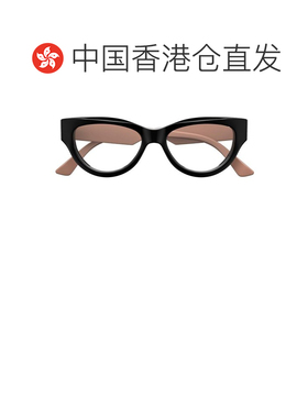1h可退 香港直邮Gucci 古驰 女士 全框平光镜 GG1665O black黑色