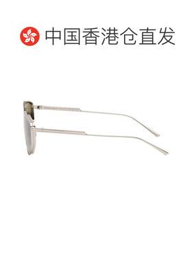1h可退 香港直邮Bottega Veneta 葆蝶家 男士 银色 Ribbon 太阳镜